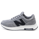New Balance Runner Grey Black Winter С ФЛИСОМ