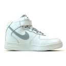 Nike Air Force 1 High White Reflective Winter С МЕХОМ