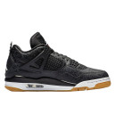 Jordan 4 Laser Black Gum Winter С МЕХОМ