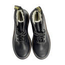 Dr. Martens Jadon Smooth Leather Platform Boots З ХУТРОМ