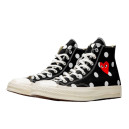 Converse x Comme Des Garcons Play Chuck 70 High Polka Dot Black 157250C