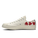 Converse x Comme Des Garcons Play Chuck 70 Low Multi Heart 162975C