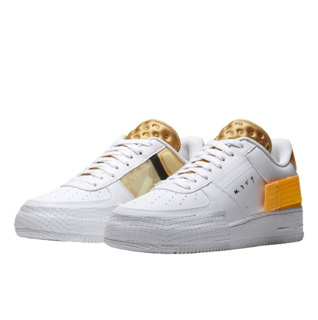 Nike Air Force 1 Type White Gold AT7859-100