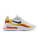 Nike Air Max 270 React White Red Yellow Black CIU014-111