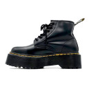 Dr. Martens Jadon Smooth Leather Platform Boots Ankle Black С МЕХОМ