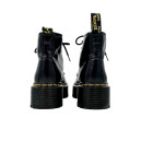 Dr. Martens Jadon Smooth Leather Platform Boots Ankle Black С МЕХОМ