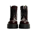 Dr. Martens Jadon Smooth Leather Platform Boots З ХУТРОМ