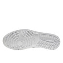 Jordan 1 Low Triple White Tumbled Leather 553558-130