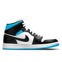 Jordan 1 Mid University Black White BQ6472-102