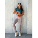 Легінси Світло Сірі з Push-Up Ефектом