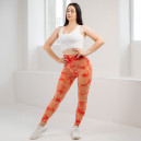 Легінси Персиково-Рожеві з Push-Up Ефектом