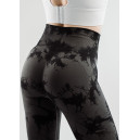 Легінси Коричнево-Чорні з Push-Up Ефектом