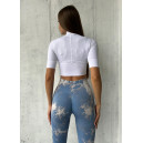 Легінси Небесно Голубі з Push-Up Ефектом