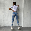 Легінси Небесно Голубі з Push-Up Ефектом