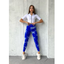 Легінси Сині з Push-Up Ефектом