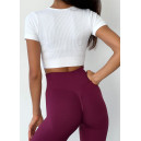 Легінси Бордові з Push-Up Ефектом