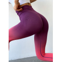 Легінси Фіолетово-Червоні з Push-Up Ефектом