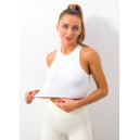 Кроп Топ Спортивний Білий