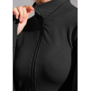 Кофта на Блискавці Чорна