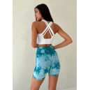Спортивні Шорти Бірюзові з Push-Up Ефектом