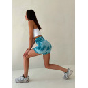 Спортивні Шорти Бірюзові з Push-Up Ефектом