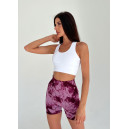 Спортивні Шорти Темно Рожеві з Push-Up Ефектом