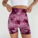 Спортивні Шорти Темно Рожеві з Push-Up Ефектом