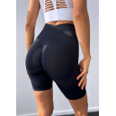 Спортивні Шорти Чорні з Push-Up Ефектом