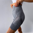 Спортивні Шорти сірі з Push-Up Ефектом