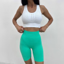 Спортивні Шорти Зелені з Push-Up Ефектом