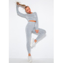 Легінси Сірі з Push-Up Ефектом