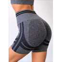 Спортивні Шорти Темно Сірі з Push-Up Ефектом