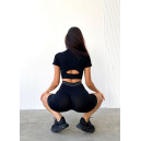 Спортивні Шорти Чорні з Push-Up Ефектом