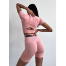 Спортивні Шорти Рожеві з Push-Up Ефектом