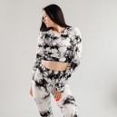 Рашгард Чорно Білий