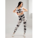 Топ Спортивний Чорно Білий