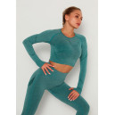 Легінси Зелені з Push-Up Ефектом