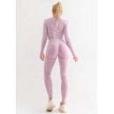 Комплект Легінси з Push-Up Ефектом + Рашгард Лавандовий
