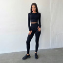 Легінси Чорні з Push-Up Ефектом