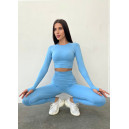 Легінси Голубі з Push-Up Ефектом