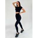 Кроп Топ Спортивний Чорний