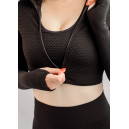 Рашгард на Блискавці Чорний з Візерунком