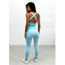 Легінси Голубі з Візерунком