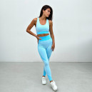 Легінси Голубі з Візерунком