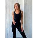 Комбінезон Чорний з Push-Up Ефектом