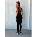 Комбінезон Чорний з Push-Up Ефектом