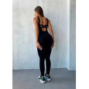 Комбінезон Чорний з Push-Up Ефектом