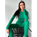 Легінси Зелені в Рубчик з Push-Up Ефектом