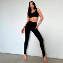 Легінси Чорні зі Штрипками