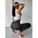 Топ Спортивний Білий в Рубчик